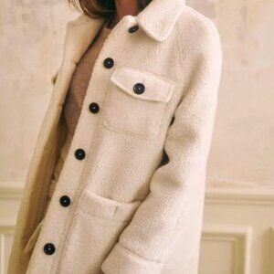 (RARE) Sezane Marlon Coat Size 34 /US 2